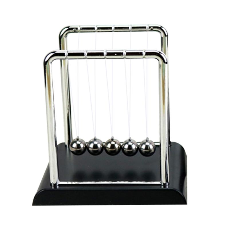 Newtons Cradle Balance Balls Kinetic Pendulum Office Desk Toy Executive: Default Title