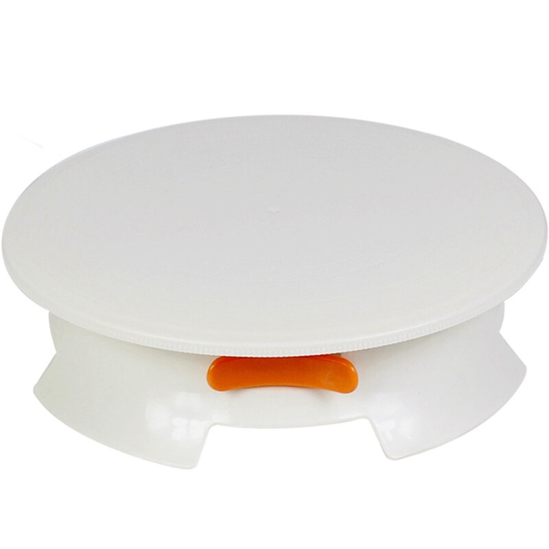 Plastic Round Cake Turntable Rotating Cake Stand Rotary Table Making Cakes Revolving Decorating Tray Platform Home Kitchen: Default Title