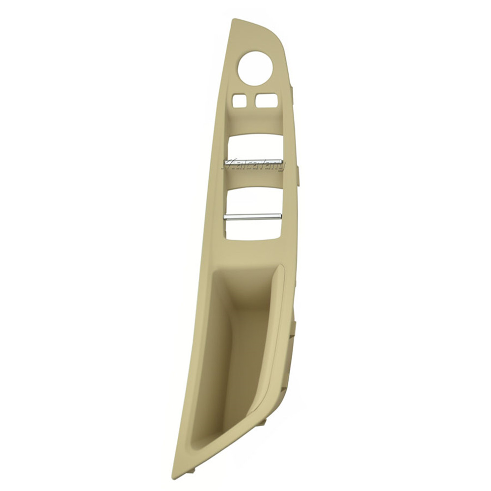 Originele Linksgestuurde Lhd Voor Bmw 5 Serie F10 F11 Grijs Beige Zwart Auto Binnendeur Handvat Panel pull Trim Cover: Oyster