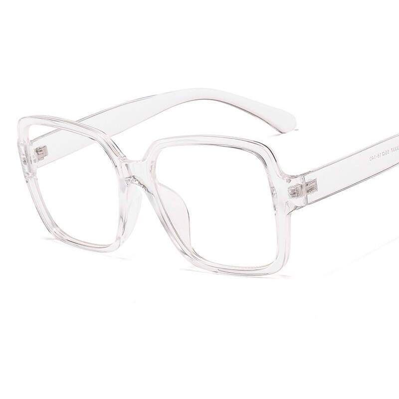 Women Eyeglasses Big Frame Glasses Classic Anti-blue Light Glasses Black Radiation Goggles Spectacles Eyeglasses 1pc