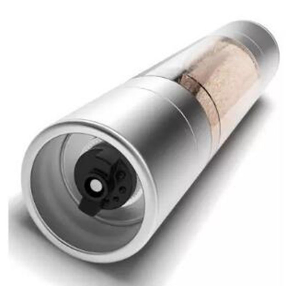 2 In 1 Peper Spice Grinder Roestvrij Staal Handmatige Zout Grinder Voor Steak Salade Outdoor Reizen Picknick Draagbare Keuken Gereedschap