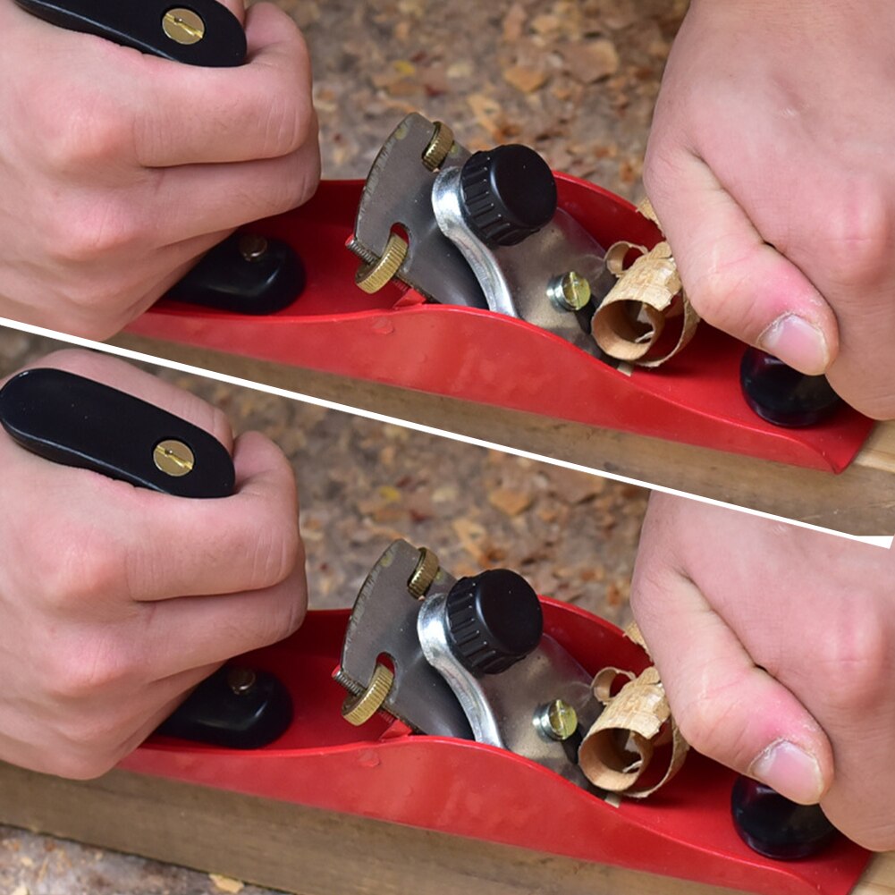 Carpenter For Trimming Furniture Steel Bench Planer Woodworking Tool Handheld Chamfer With Blade Portable Compact Crafts Making