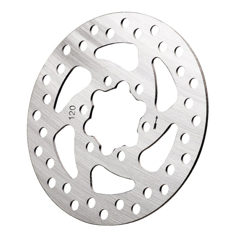1pc Universal 120mm Brake Disc Universal Stainless Steel Brake Disc Brake Replacement Disc for Small Specification Vehicle