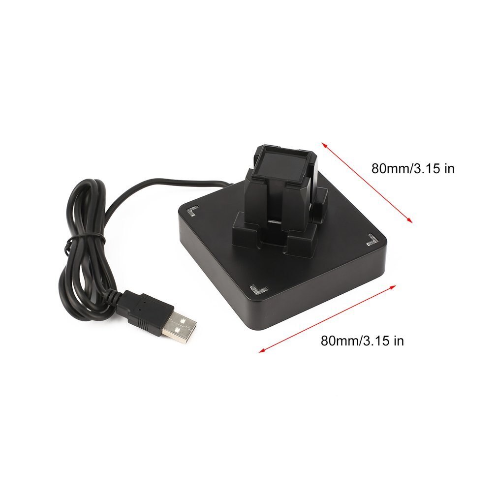 4 in 1 mini quad vertikal-ladestation für nintendo switch joy-con controller, usb-ladestation mit led-anzeige