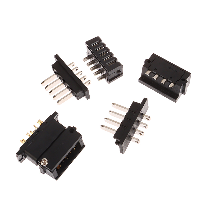 1 paar EBike Batterie Power Entladung Stecker 4/5 Pins Für Batterie Power Stecker Ersatz Elektrische Fahrrad Zubehör
