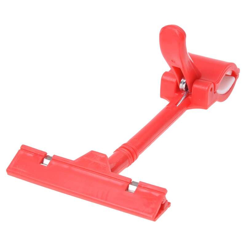 Merchandise Retail Sign Card Price Tag Display Holder Clip Clamp Red