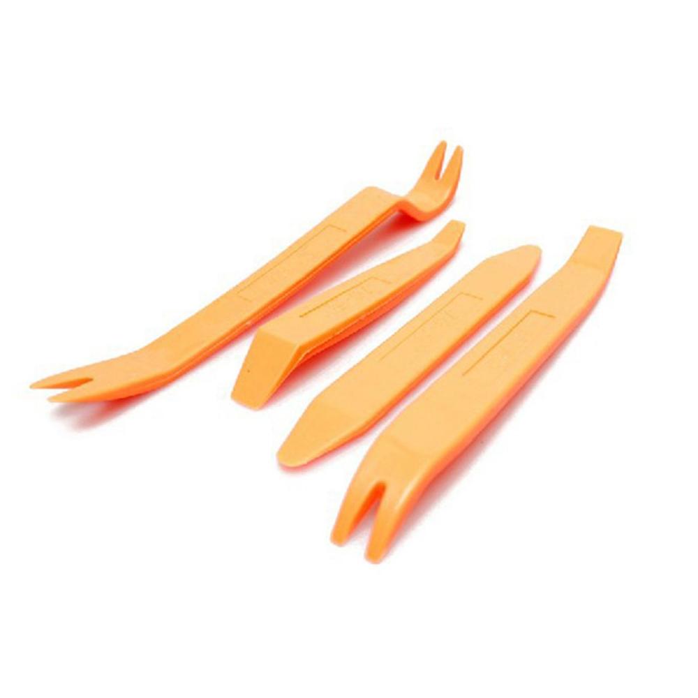 Kit d'outils de démontage de la garniture | Panneau de clips de porte de l'auto, Navigation démontage de la balançoire, outil de Conversion de la balançoire en plastique de la voiture, 4 jeux