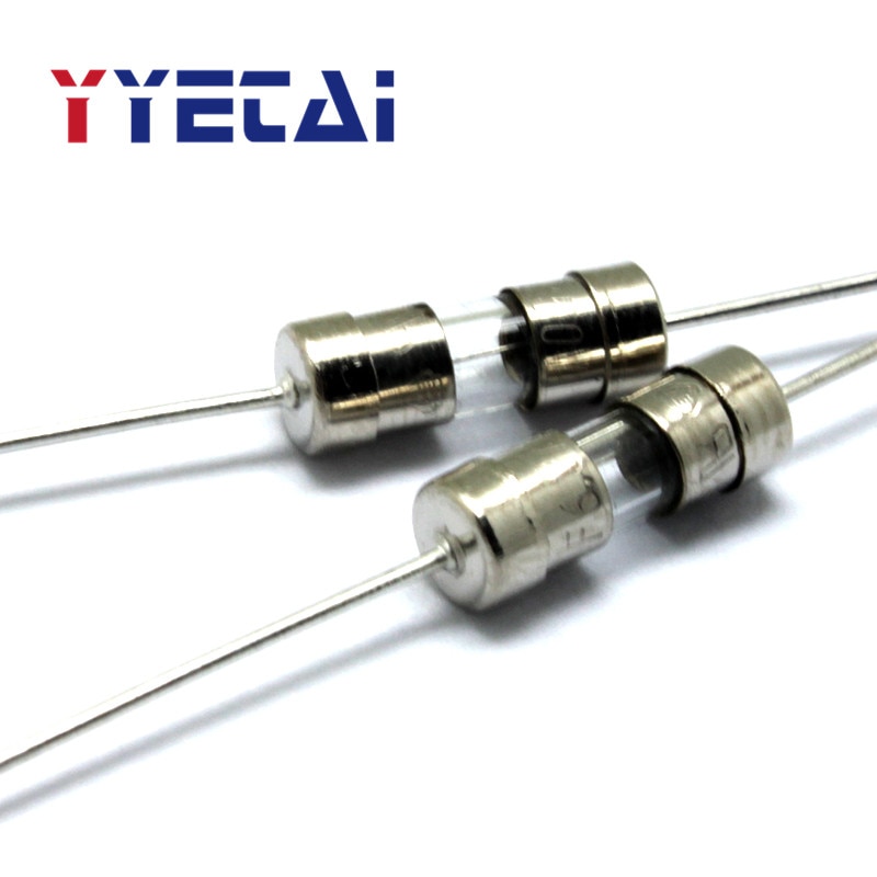 200PCS 3.6*10mm slow break with lead fuse double hat environmental 500mA/T1AL/T2AL/T3AL/T4AL/T5A DD