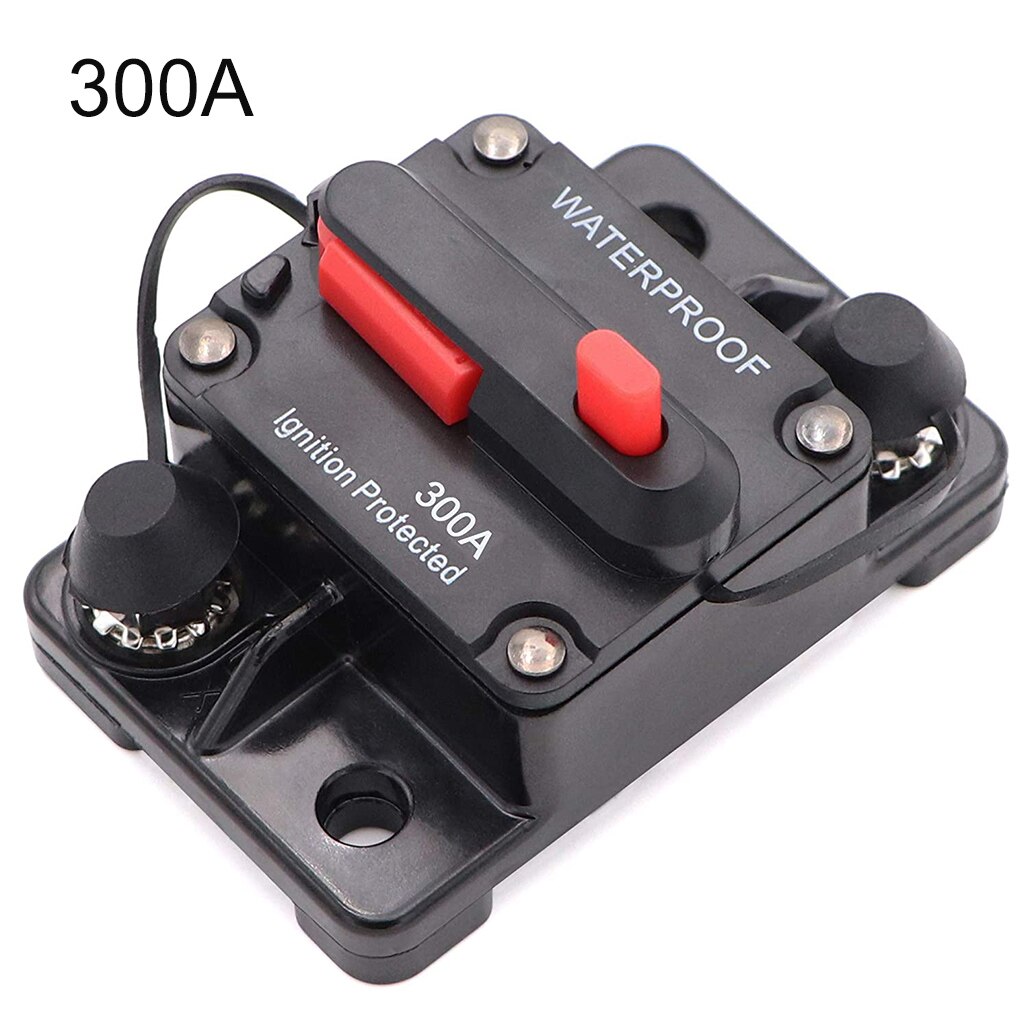30A 40A 50A 60A 70A 80A 100A 120A 150A 200A 250A 300A Amp Circuit Breaker Zekering Reset 12-48V Dc Auto Boot Auto Waterdicht: Blauw