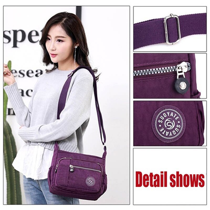 Women Handbags Messenger Bag Waterproof Cloth Bag Good Diagonal Bag Shoulder Bag And Collect Wallet