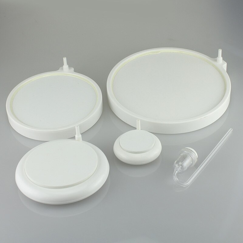 Bianco Bolla Pietra Aeratore per Acquario Serbatoio di Pesce Pompa Idroponica ossigeno Piastra mini Acquari Accessori Pompa di aria