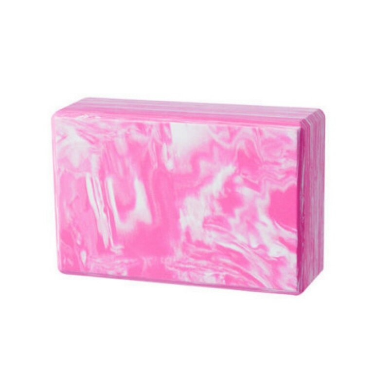 Yoga Block EVA Gym Blocks Foam Brick Training Exercise Fitness Tool Yoga Bolster Pillow Cushion Stretching Body Training: Pink