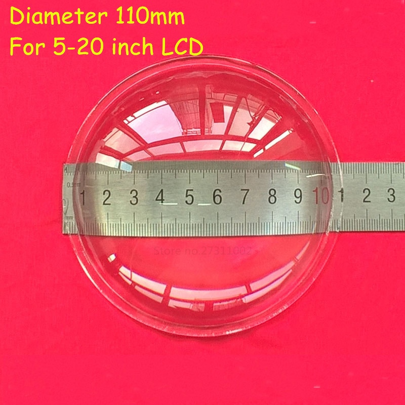 high tranparent DIY LED projector round condenser lens with dedicated condenser lens diameter 110mm diy projection kit