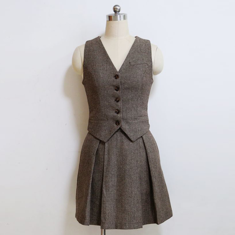 3 peça conjunto de lã feminino calças ternos fino trabalho wear escritório senhoras manga longa blazer + colete + calças terno feminino