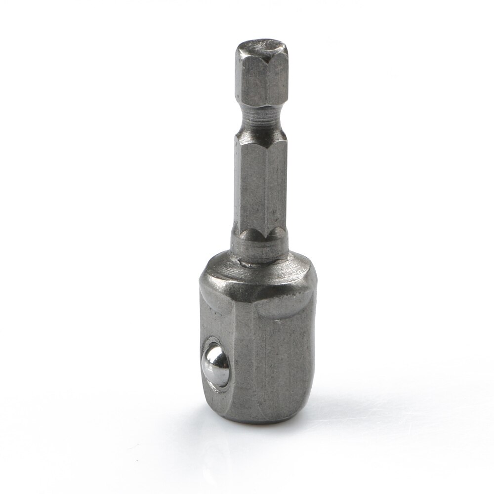 Juego de llaves de vástago hexagonal para taladro eléctrico, 3 uds., taladro para enchufes, adaptador de extensión de broca, 1/4, 3/8, 1/2: 0.5inch