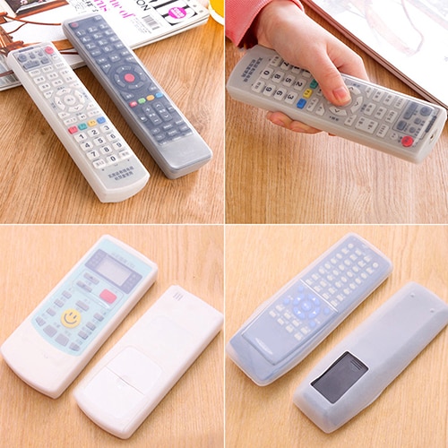 Home TV Remote Control Set Waterproof Dust Silicone Protective Cover Case