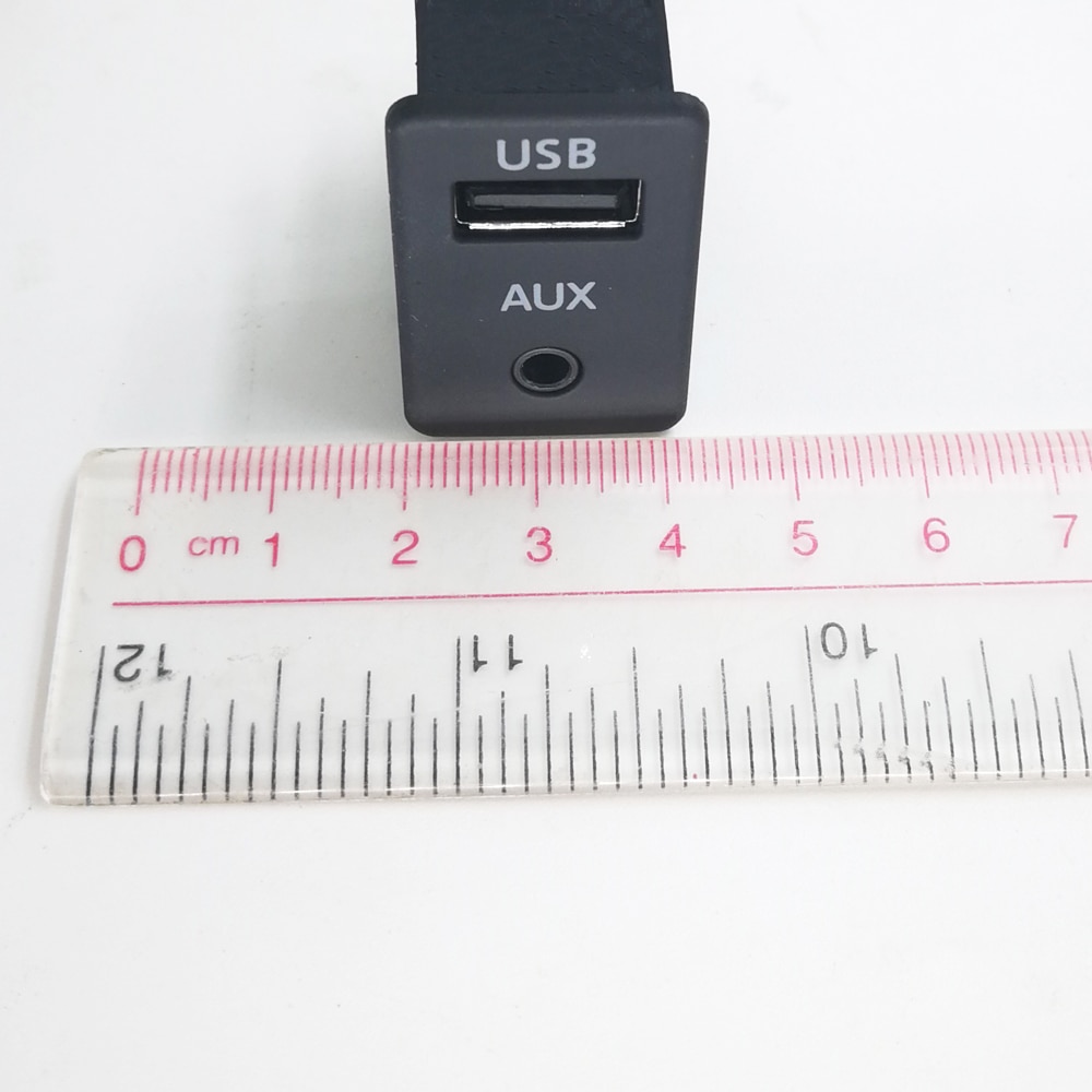 100cm bil båt aux usb panel usb/aux switch aux cable adapter for ford toyota volkswagen