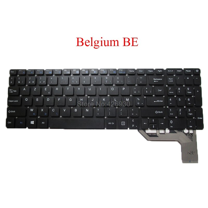 laptop nas SP GK FR być AR-FR klawiatura dla YEPO 737T6 15.6 "duma-K2988 MB3321001 hiszpańnarty grecja francuski belgia arabski francuski: Belgium BE