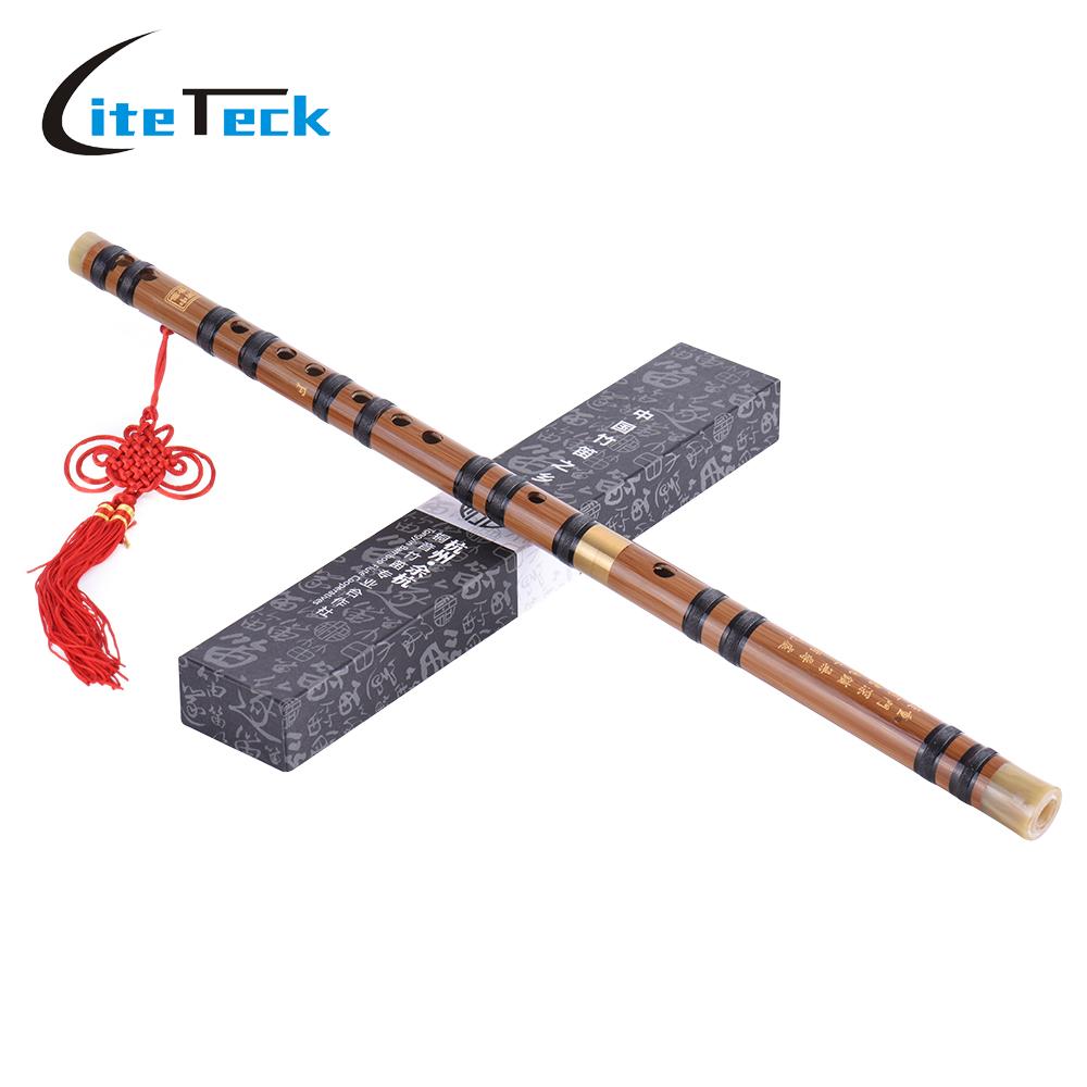 Llave de C/D/E/G/F Dizi flauta de bambú amargo conectable tradicional hecha a mano instrumento de viento de madera Musical chino