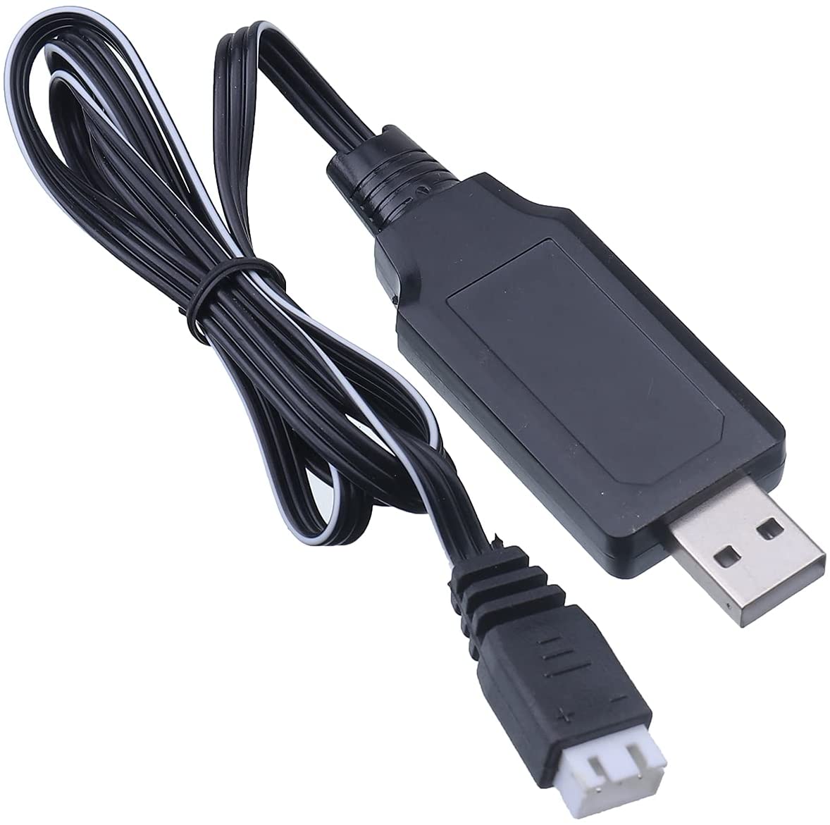 2 Pack Input DC 5V Output 7.4V 800mA USB Balanced Charger Cable with XH-3P Plug for 7.4V 2S Lipo Battery with XH-3P Connector 7.