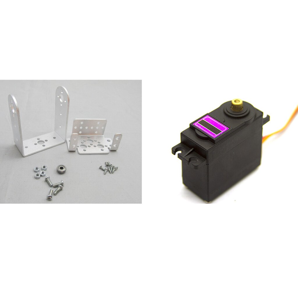 Robot Pan And Tilt Head 2 Servo Gimbal Mount Kit For Camera