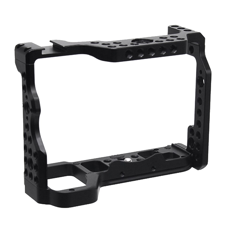 JINTU – Cage de caméra plate-forme avec chaussure froide, trou de vis 1/4 3/8 pouces, trou de localisation ARRI, accessoire de remplacement pour caméra Sony A9 A9II