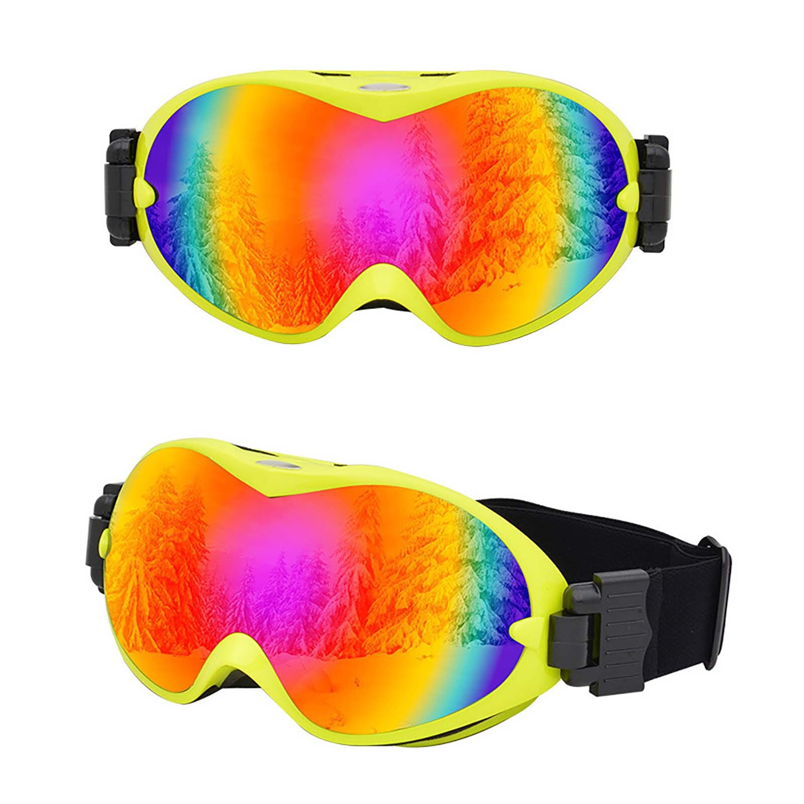 40#  wintersportbrillen met anti-condens skibrillen dubbele anti-condens skibrillen voor volwassenen mannen en vrouwen snowboardbrillen: B
