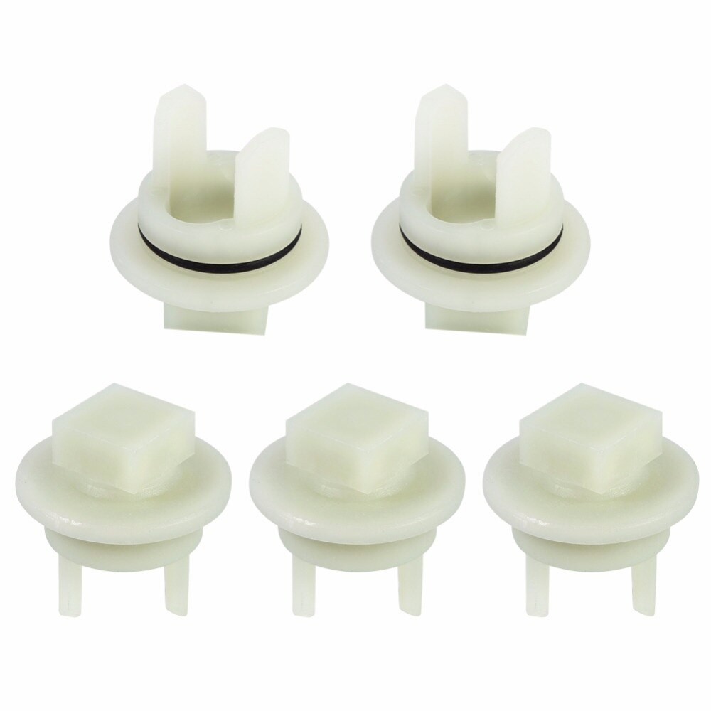 Hem kök köttkvarn delar plast växelhylsa kvarn växelhylsa delar passar för 5 st/förpackning