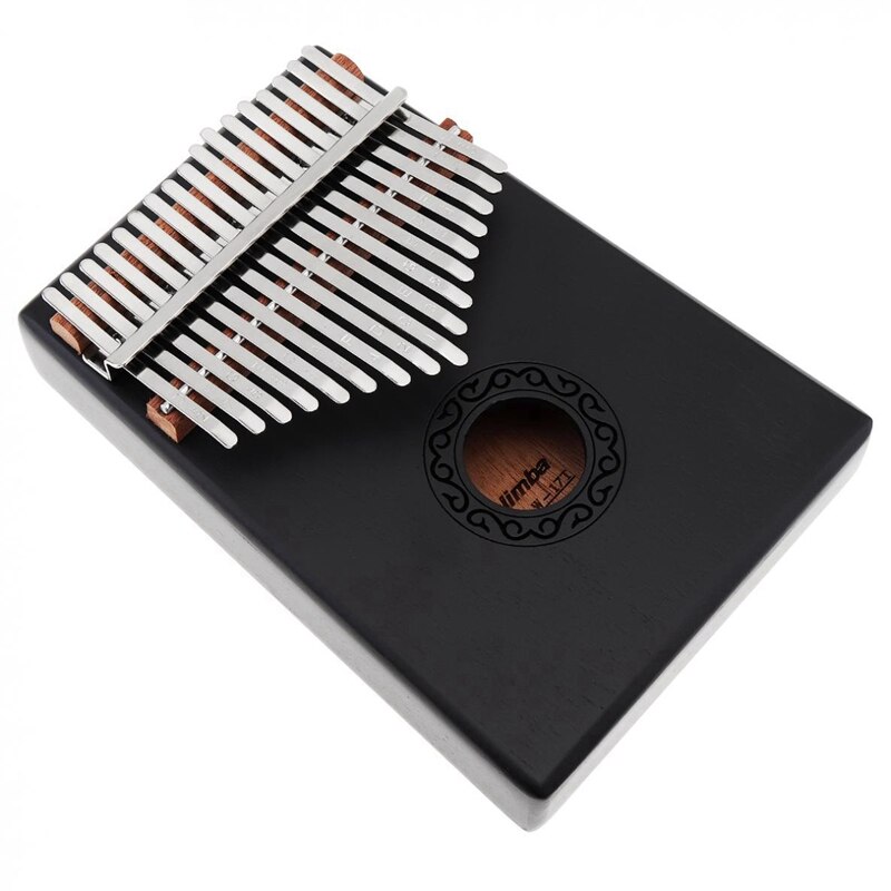 1 set 17 tangenter svart enkelbräde mahogny tumpiano mini keyboardinstrument med kompletta tillbehör & 1 st lokljud m