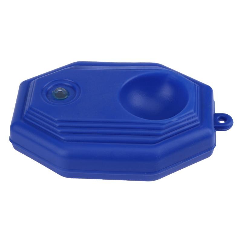 Octogone plastique plinthe Sparring dispositif Tennis outil d'entraînement auto-étude Tennis formateur plinthe sport Sparring dispositif bleu: Baseboard