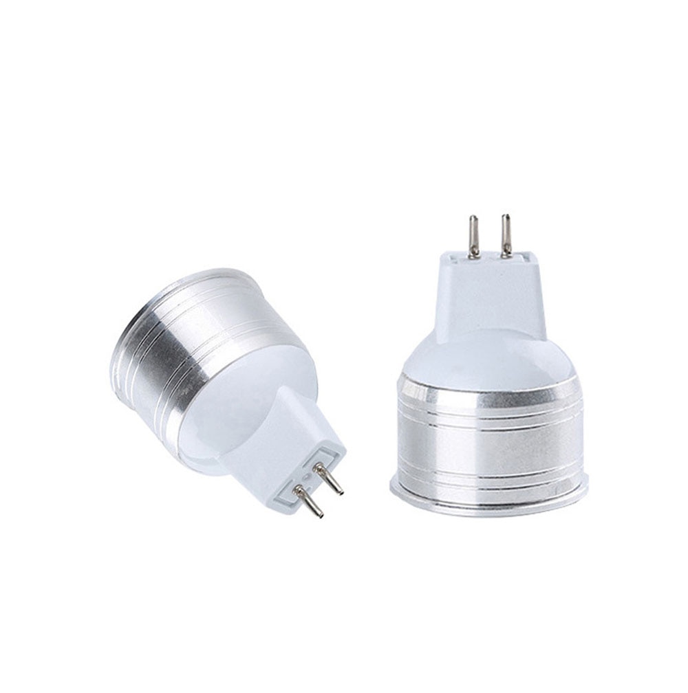 MR11 GU10 E27 COB lumière LED ampoule MR16 12V 220V 35mm diamètre 6W 9W aluminium LED Spot ampoules blanc blanc froid
