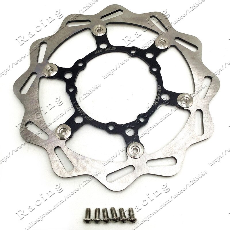 270MM Oversize Front Floating Brake Disc Rotor CR125 CR250 CRF ENDURO (HM) 230CC CRF X R 250 450 Motocross Dirt Bike Supermoto