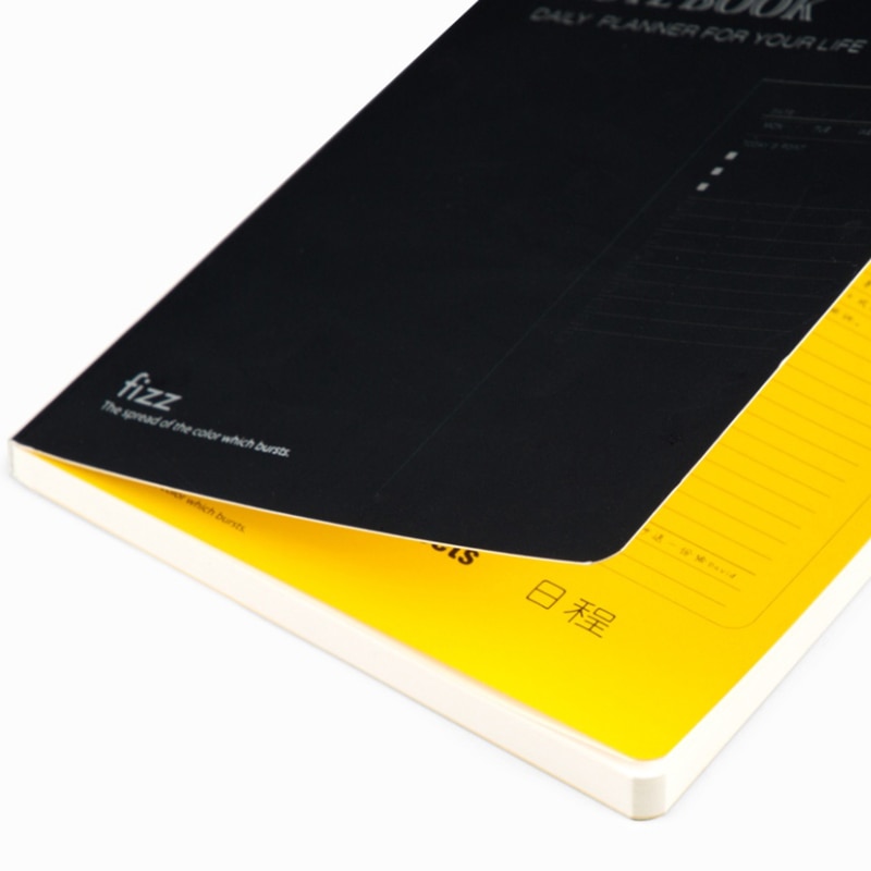 Kinbor A5 Notebook Time Management Notepad Efficiency Manual Plan Schedule Book Simple Office Daolin Inner Page Student