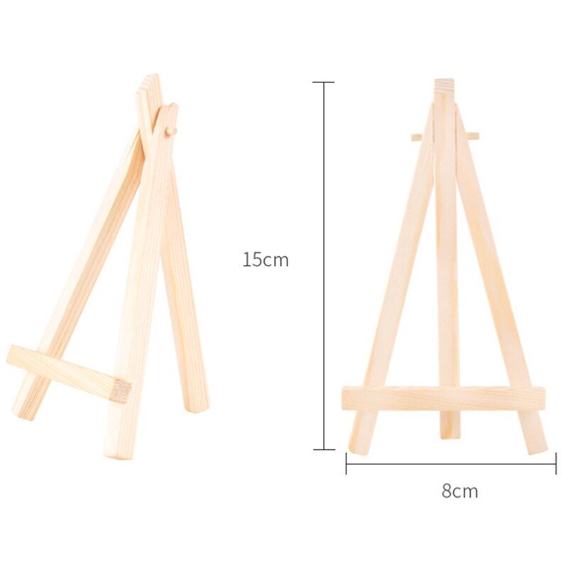 Sip Art Party Supplies, Mini Canvas and Easel, 23 Pieces, Including 10X10cm Small Painting Canvas, 8X15cm Mini Easel