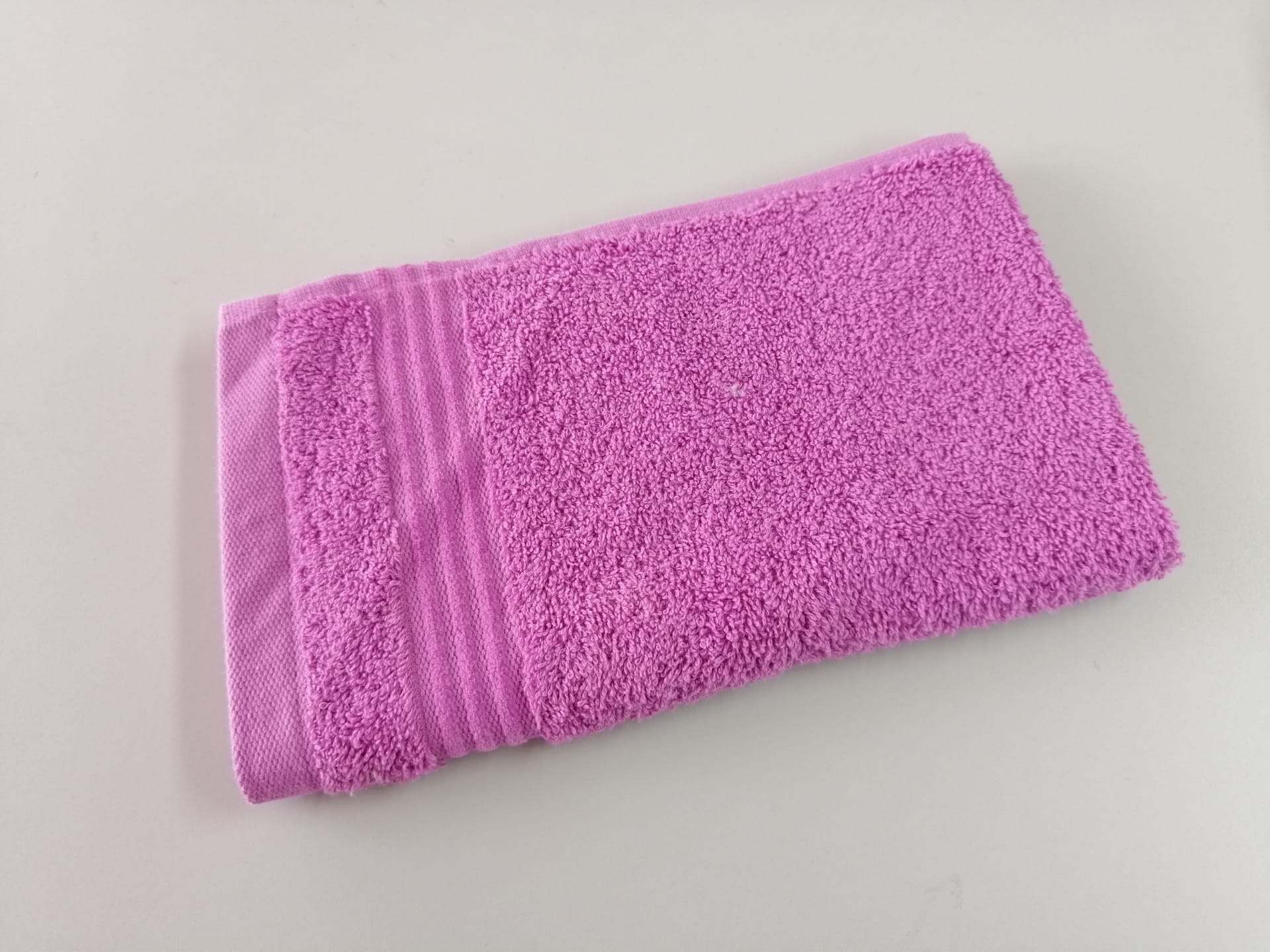 Ensemble de serviettes de bain 100% coton lilas, confort