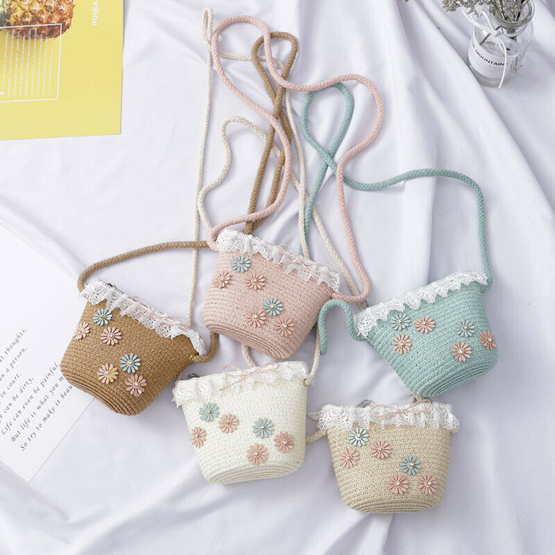 Ropa de verano para bebé, niña, para vacaciones, playa, cubo, tapa respirable, sombrero de paja + bolso de hombro, 2 uds, accesorios de