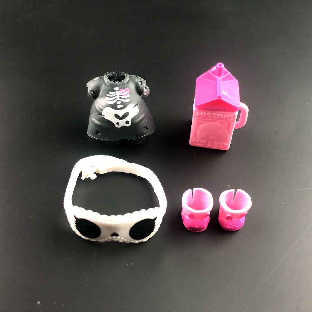 A set of original LoLs doll clothes, glasses, bottles, shoes accessories for LOLs accessories: 12