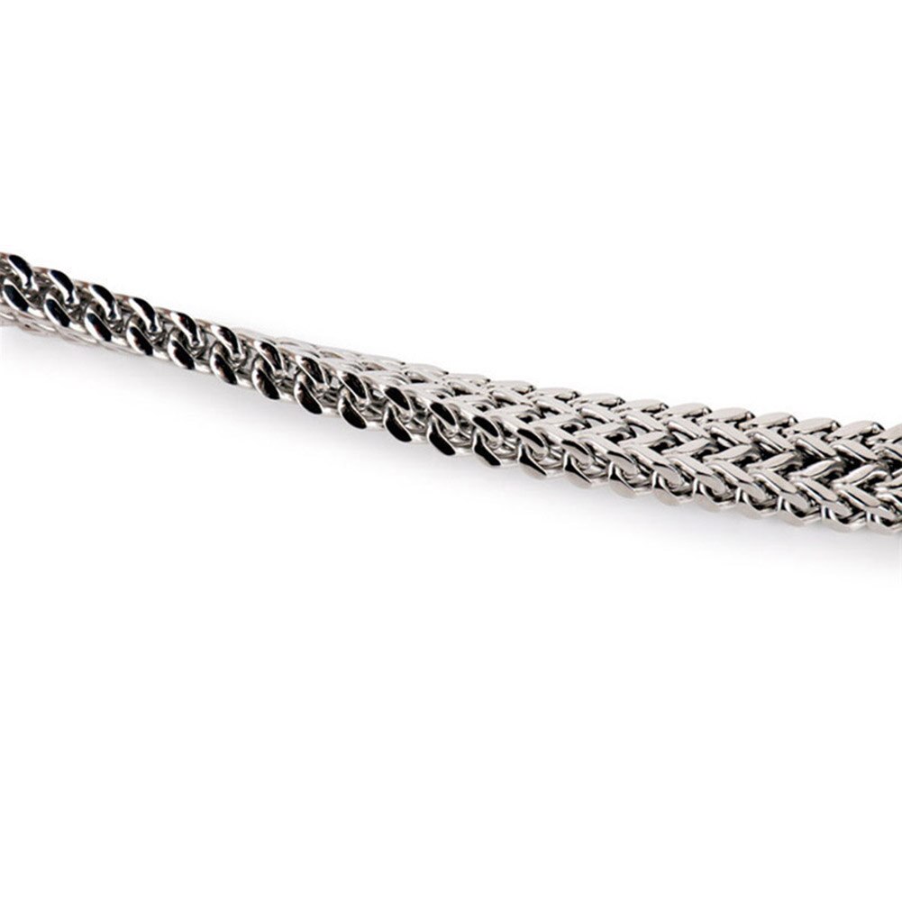 5/10/12 millimetri di Larghezza Dell'annata Dell'acciaio Inossidabile Del Serpente Del Braccialetto A Catena Degli Uomini Dei Monili Freddo In Acciaio Inox Braccialetto di Tutti I Giorni durevole Vintage