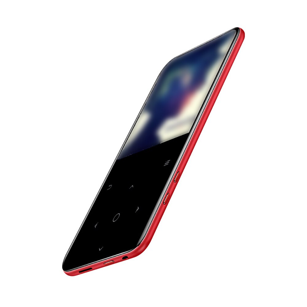 Bluetooth Mp4 Player With Built-In 520mAh Battery 2.4-Inch Display With 2.4-Inch Large Screen FM Radio Recording Video: Red