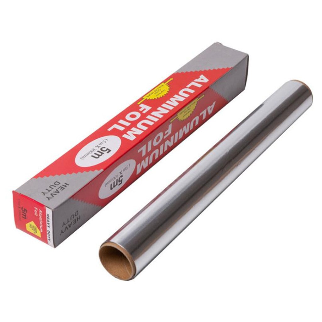 Aluminium Foil Roll Catering Food Wrap Grease Proof Kitchen Tin Foil BBQ Tin foil Baking Aluminum foil