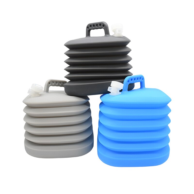 14.5L Folding Water Emmer Opvouwbare Wandelen Vissen Camping Outdoor Water Emmer Silicone Water Opslag Emmer