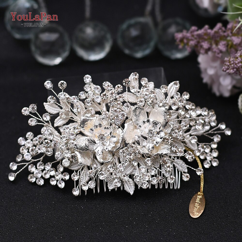 Topqueen HP77 Bruiloft Tiara Bridal Kammen Strass Bruiloft Hoofddeksels Bruiloft Haar Accessoires Bruids Hoofdtooi Bruiloft Haar Kam: HP352