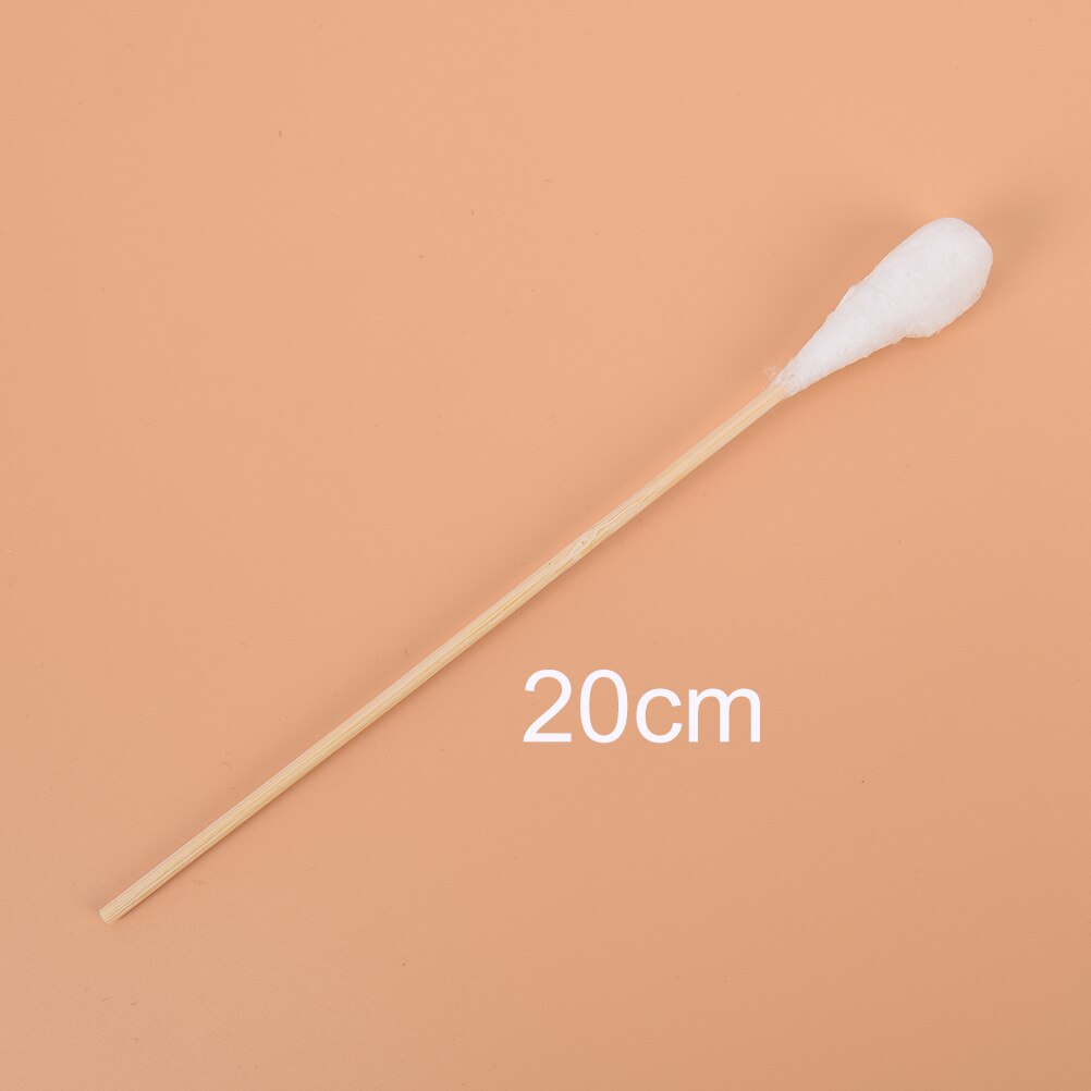 20 stücke 20cm Frauen Schönheit Make-Up Baumwolle Tupfer Baumwolle Knospen Machen Up Holz Sticks Nase Ohren Reinigung Kosmetik Gesundheit pflege