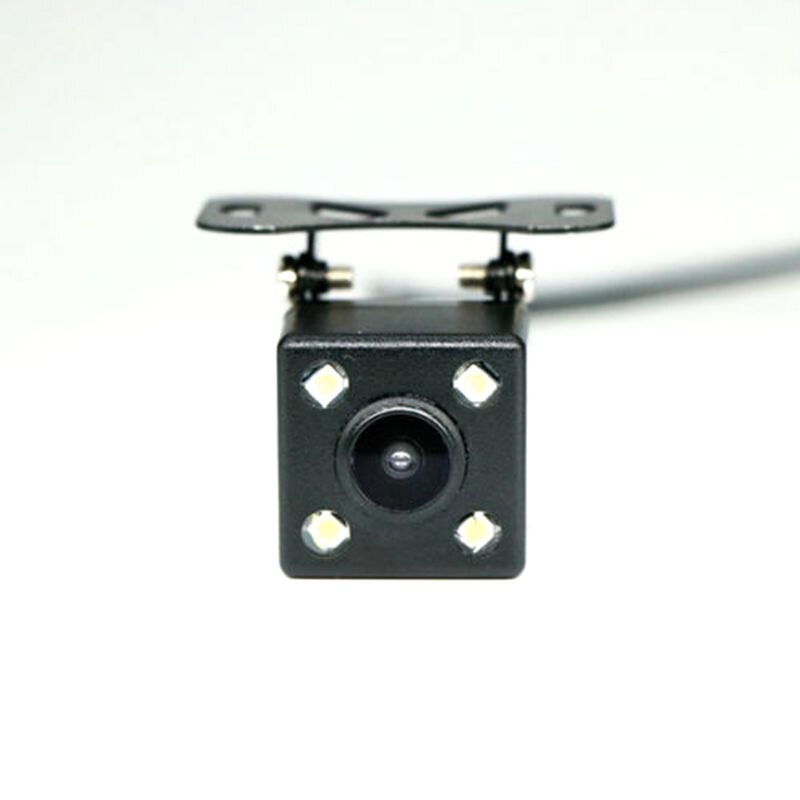Universal Waterproof Rear View Camera Wide Angle Car Back Reverse Camera CCD 4 LED Light Night Vision Parking Assistance Camera
