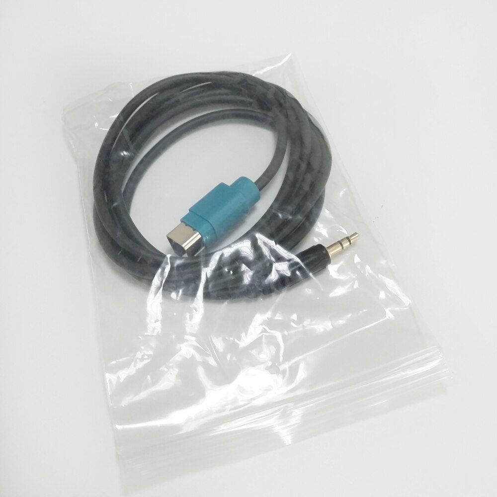 AUX Kabel Voor Alpine KCE-237B Aux-ingang Kabel Fullspeed Naar Mini Jack Adapter