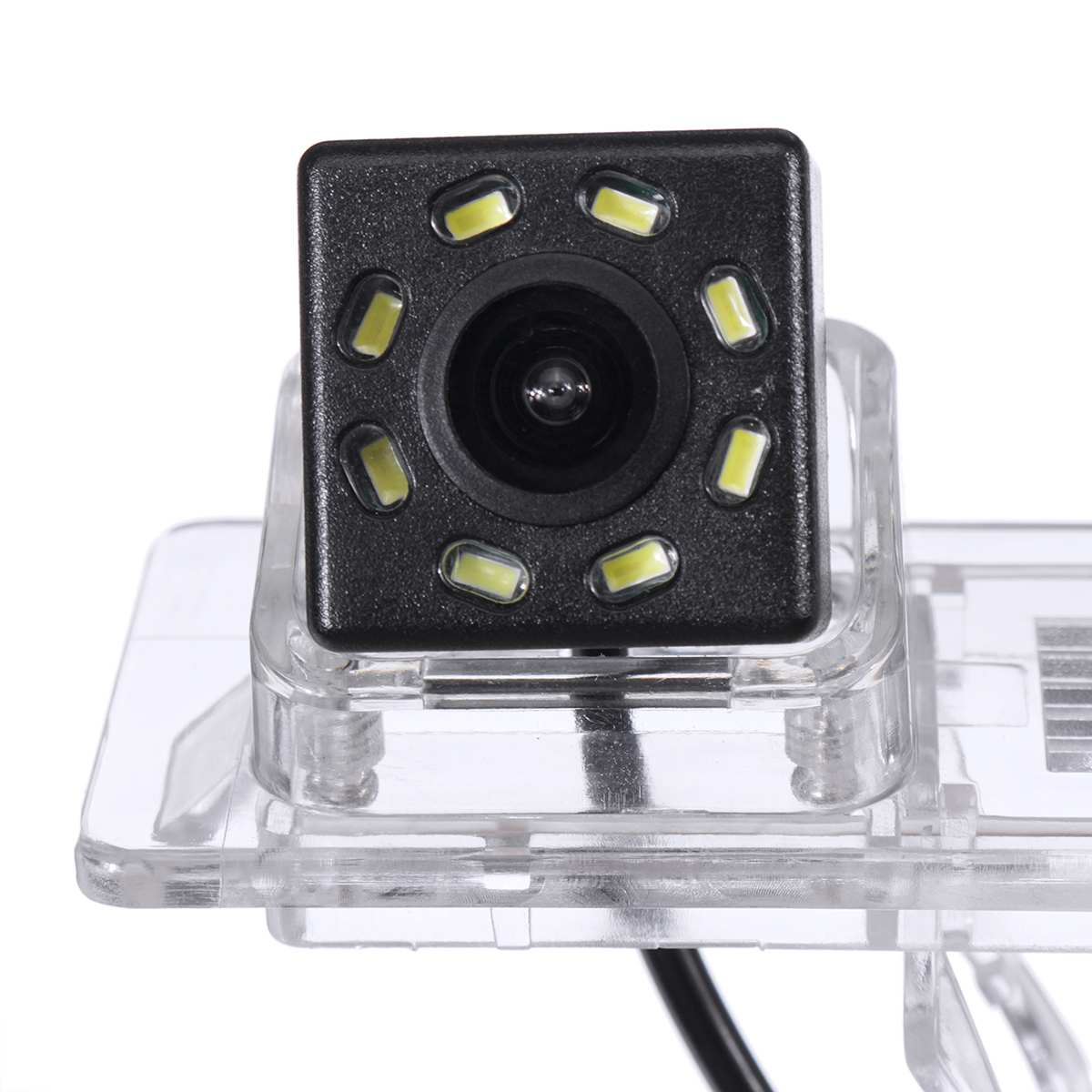 Bil bagudvendt back-up bakkamera sæt med 24 ben adapter kabel til renault clio 4 iv clear night vision rca
