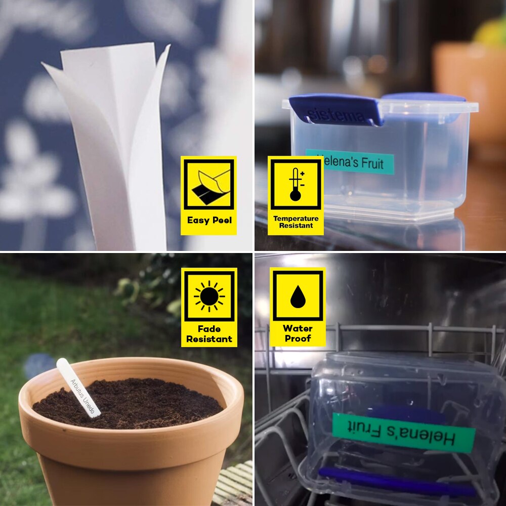 CIDY 3pcs XR-12WE XR 12WE XR12WE Casio 12mm black on white label adhesive tape cartridge for KL-60-L KL-120 KL-100 label maker