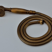 Pulvérisateur de douche à main en laiton Bronze Antique de , classique, accessoires de douche de remplacement,