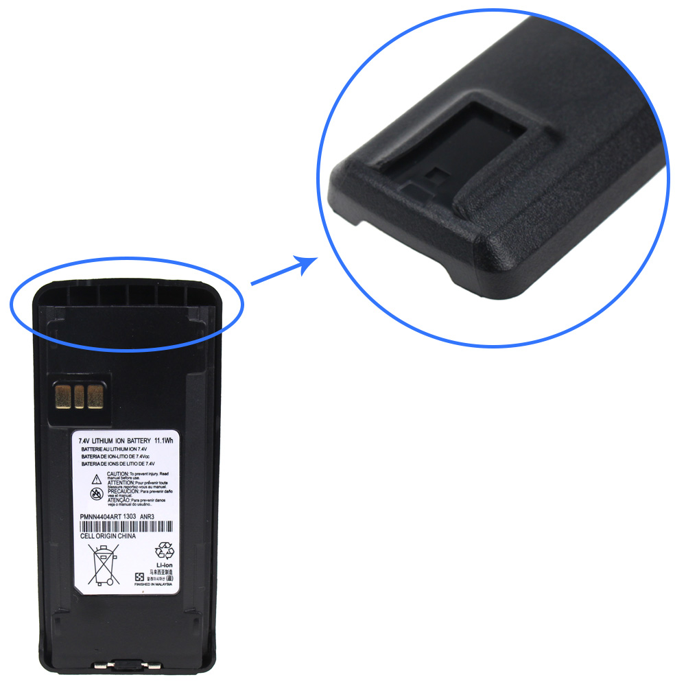 Replacement Battery for Motorola CP1200 CP1300, CP1600,CP185 ,EP350(Li-on 1800mAh)