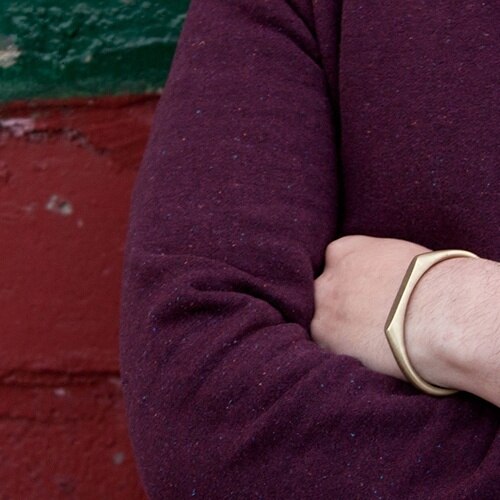 Vintage Stainless Steel Bracelet Men Titanium Steel Heavy Cuff Bangle Love Bracelets & Bangles Men Jewelry pulseira masculina